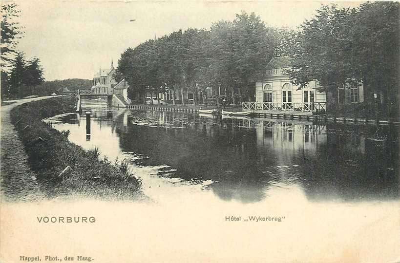 380-749-009 Voorburg Hotel Wykerbrug, Verzenden, Voor 1920, Zuid-Holland