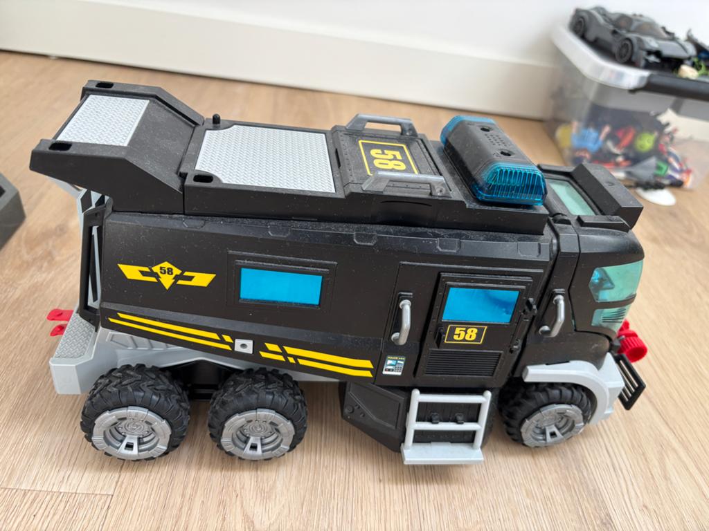 Playmobil City Action Politie Geldtransportwagen, Ophalen of Verzenden, Zo goed als nieuw