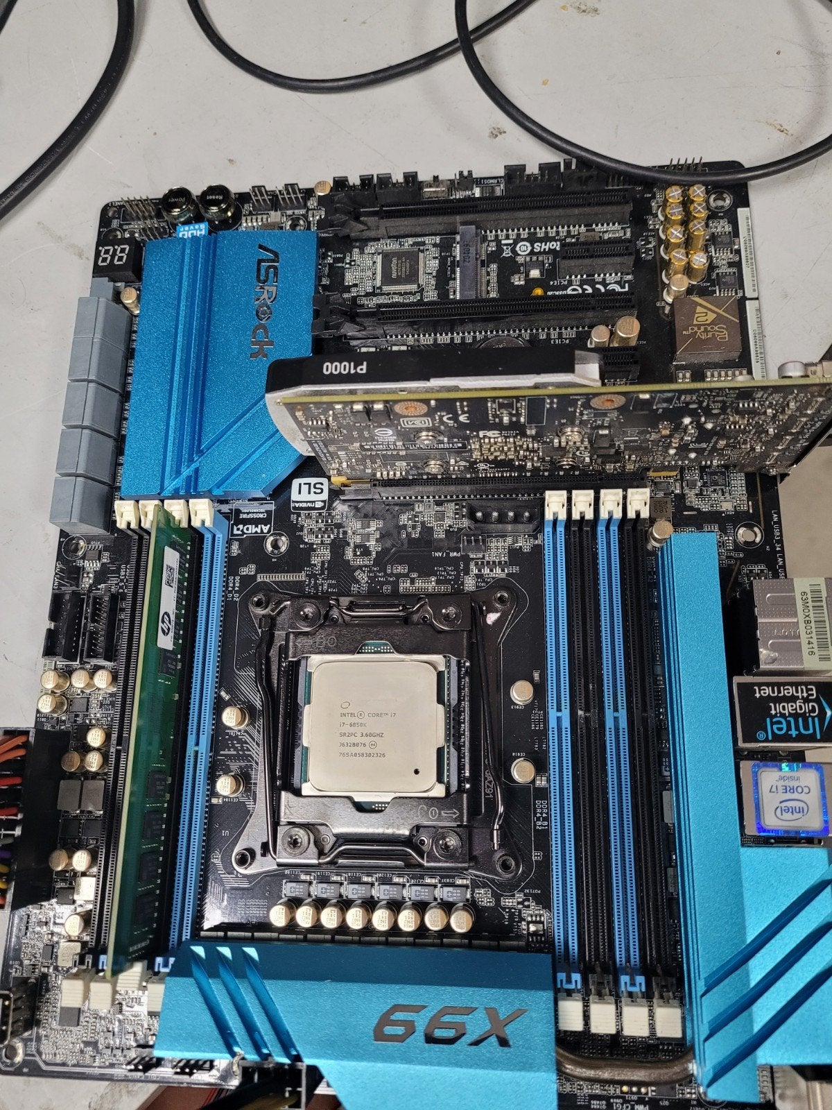 Intel Core i7-6850K Processor (zonder cooler/RAM), Computers en Software, Processors, 6-core, Gebruikt, Intel Core i7-6850K, Ophalen of Verzenden