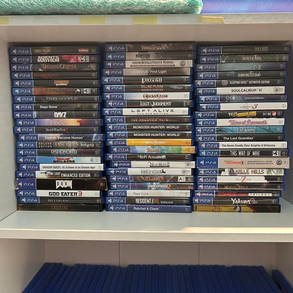 Grote playstation 4 verzameling, Avontuur en Actie, Vanaf 18 jaar, 1 speler, Ophalen of Verzenden