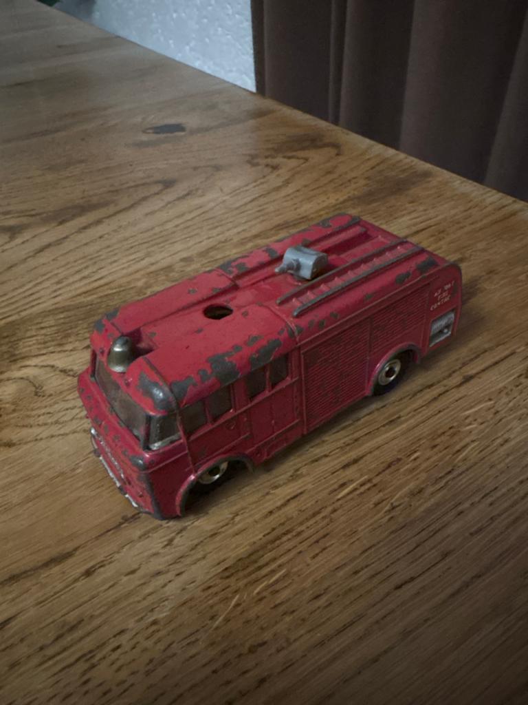 Dinky Toys Brandweerwagen - Vintage Speelgoedauto, Overige merken, Gebruikt, 1:50 of kleiner, Overige typen