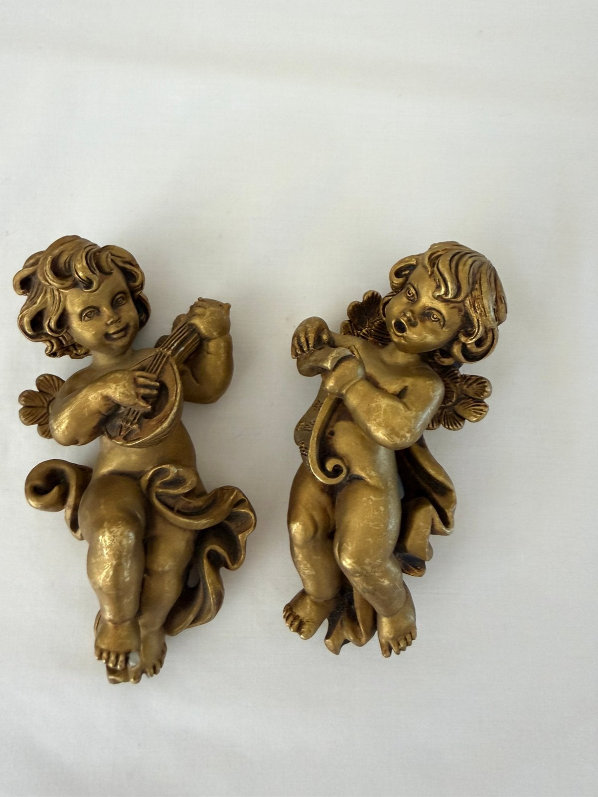 2 x engels - 12.5 cm - bijna gratis, Antiek en Kunst, Curiosa en Brocante, Ophalen of Verzenden