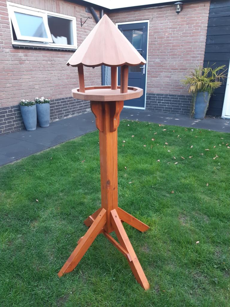Red ceder voerderhuisje met poot, Ophalen of Verzenden, Nieuw
