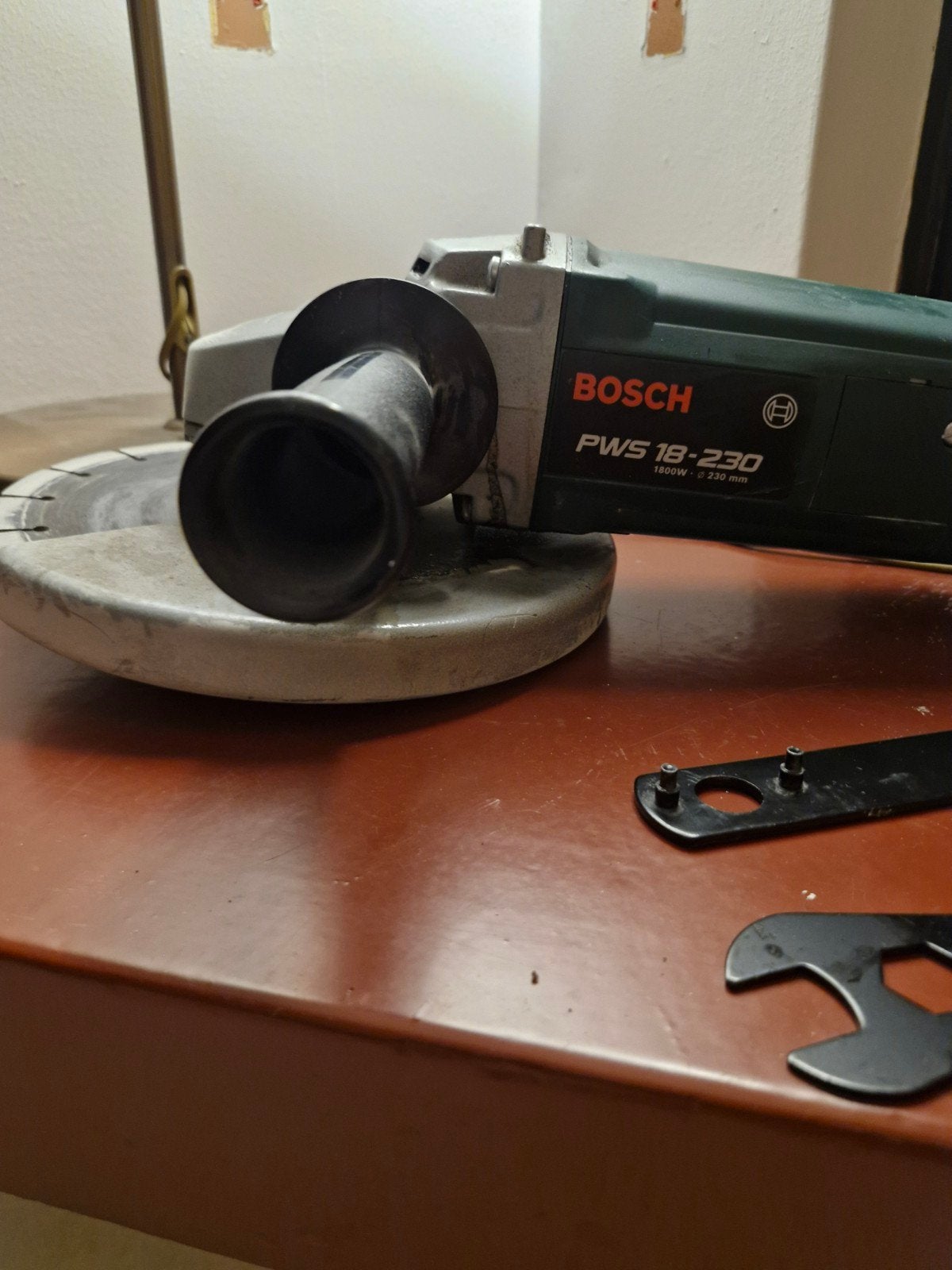 perfecte 230mm haakse slijper, Ophalen, 1000 watt of meer, Haakse handslijpmachine