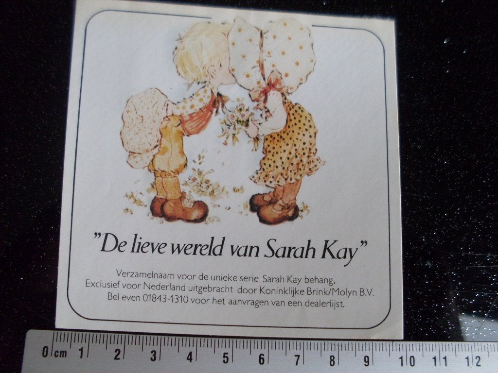 sticker de lieve wereld van Sarah Kay behang Brink Molyn, Verzenden, Zo goed als nieuw, Merk