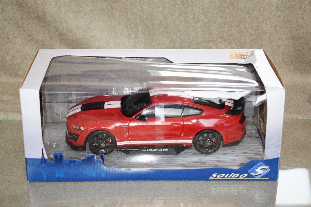 miniatuur auto 1:18 nieuwe solido ford shelby GT500, Ophalen of Verzenden, Nieuw, Solido
