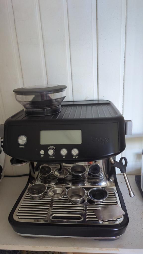 Sage Barista Pro, Witgoed en Apparatuur, Koffiezetapparaten, Zo goed als nieuw, Espresso apparaat, Ophalen