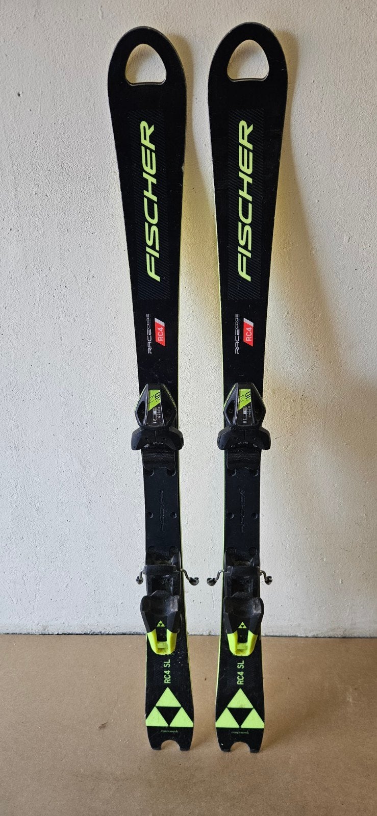 Fischer RC4 Worldcup SL Junior 120cm Race ski gewaxt (24), Fischer, 100 tot 140 cm, Ophalen of Verzenden, Zo goed als nieuw