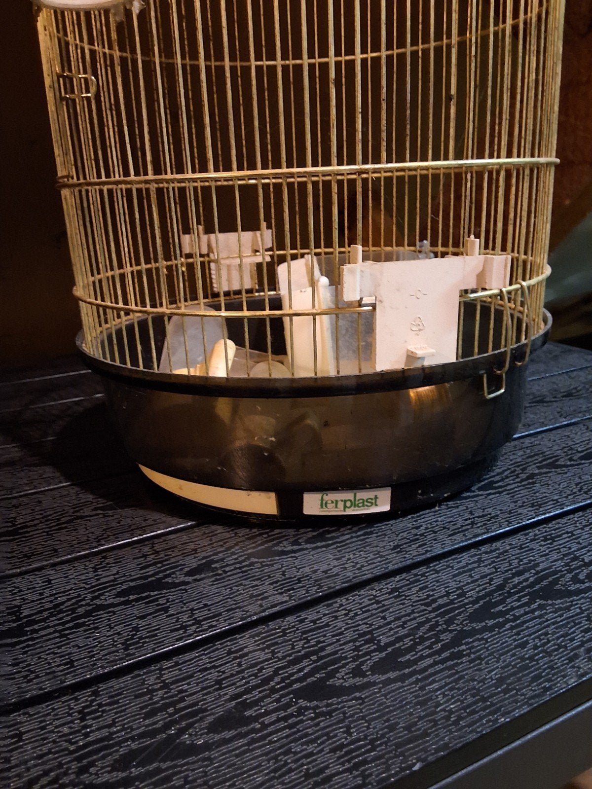 Vogelkooi kanariekooi of parkietenkooi, Ophalen, Hout, Vogelkooi