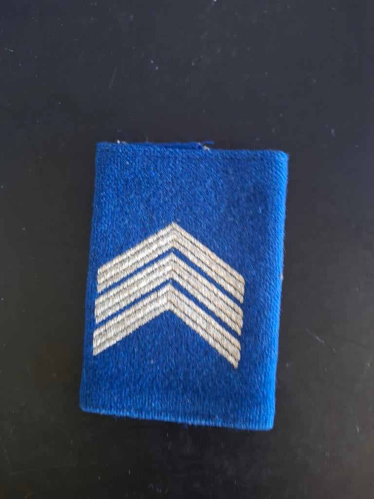 Rang Hoofdagent Mobiele Eenheid Gemeentepolitie Rijkspolitie, Ophalen of Verzenden, Overige soorten, Nederland, Embleem of Badge