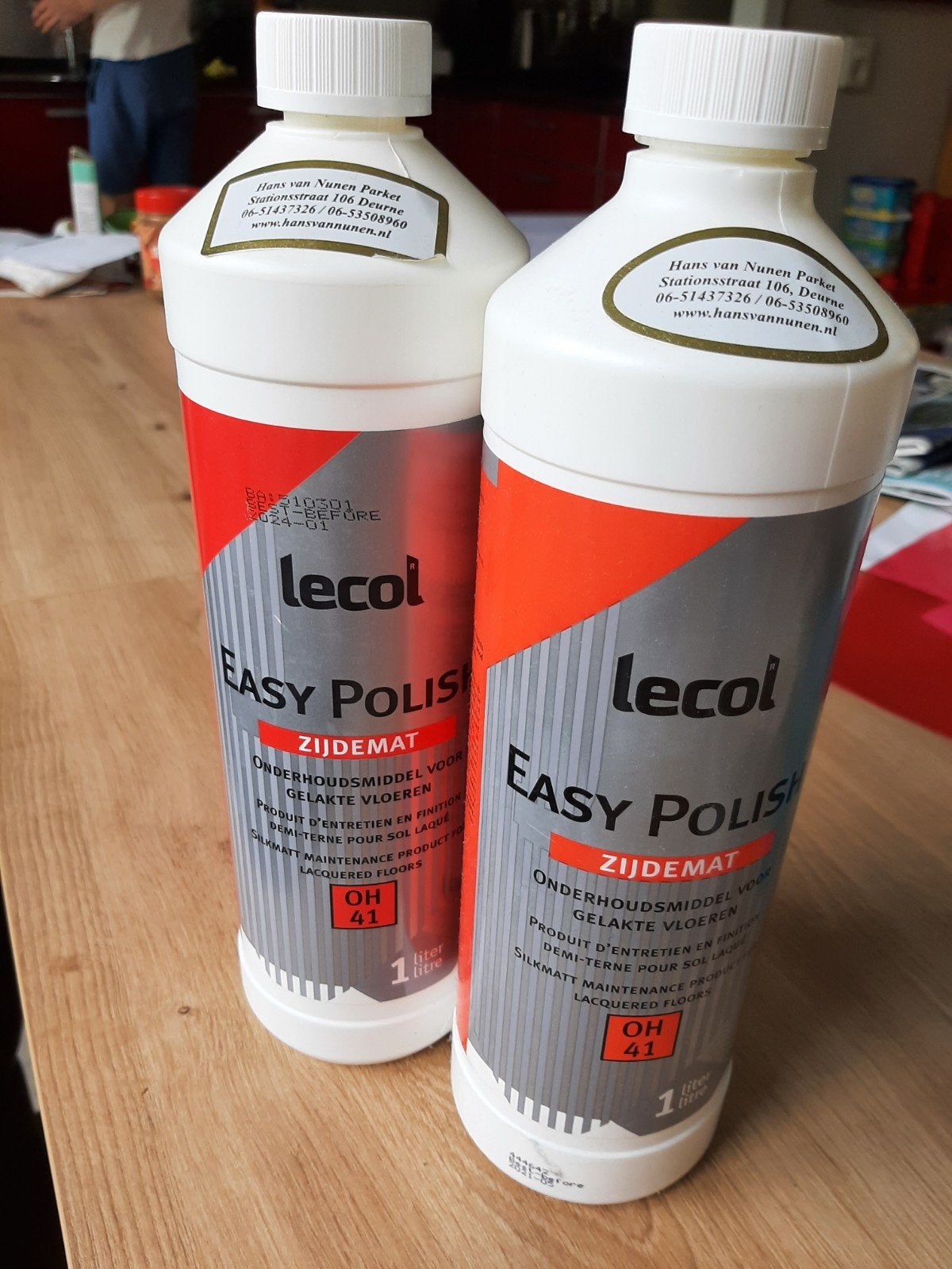 AvD 1362 Gelakte vloer polisher 1 liter ongeopend, Ophalen of Verzenden, Overige typen