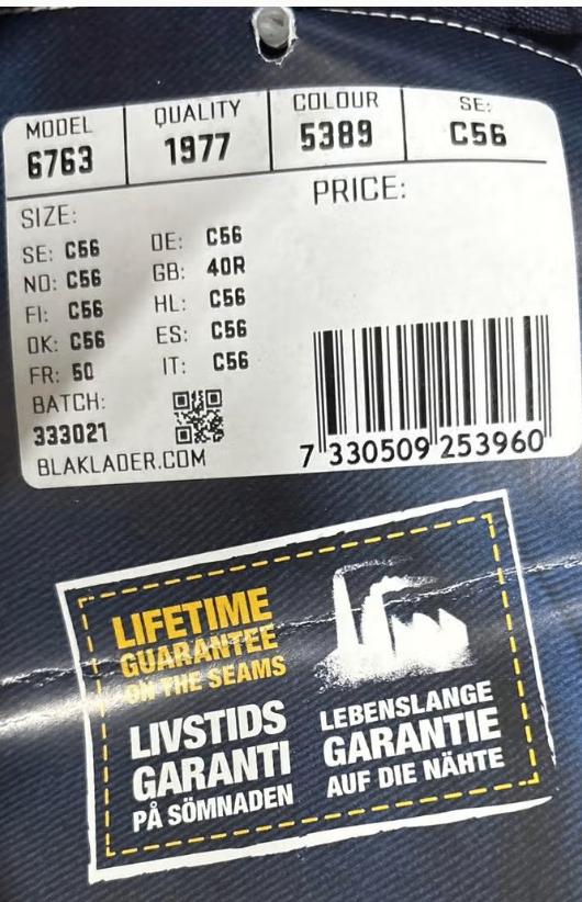 Blåkläder Hi-Vis Winteroverall 6763 maat C56 | Nieuw, Blåkläder, Werkschoenendeal, Marktplaats@werkschoenendeal.nl, Nieuw
