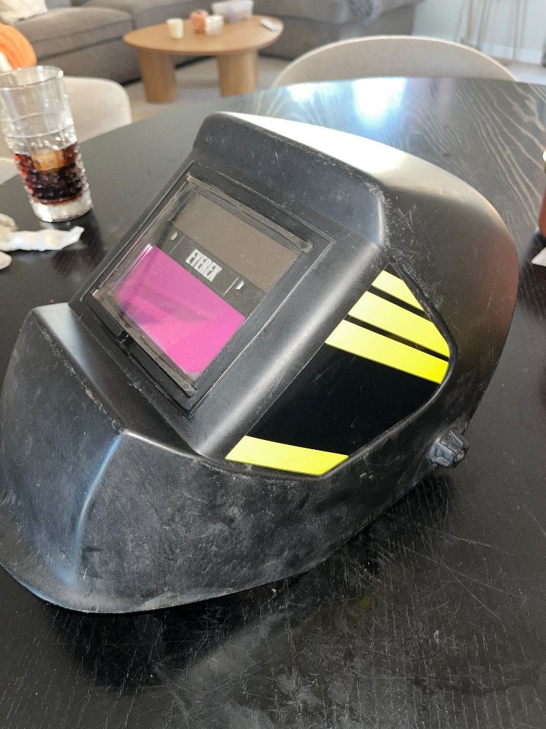 EYEREX Automatische Lashelm – Werkend, Doe-het-zelf en Verbouw, Laskappen, Lasfilter, Ophalen of Verzenden, Gebruikt