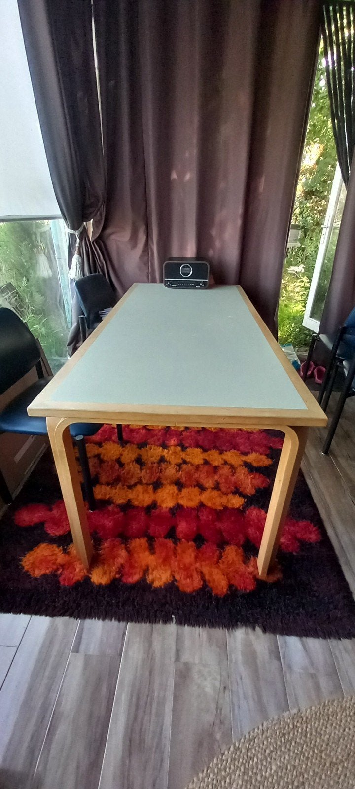 Eettafel van Magnus Olesen., Huis en Inrichting, Tafels | Salontafels, Ophalen, 50 – 75, Gebruikt, 50 tot 100 cm