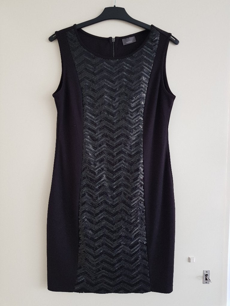 Jurk met pailletjes -- maat M / 38 - 40 -- Yessica, Maat 38/40 (M), Ophalen of Verzenden, Zo goed als nieuw, Boven de knie