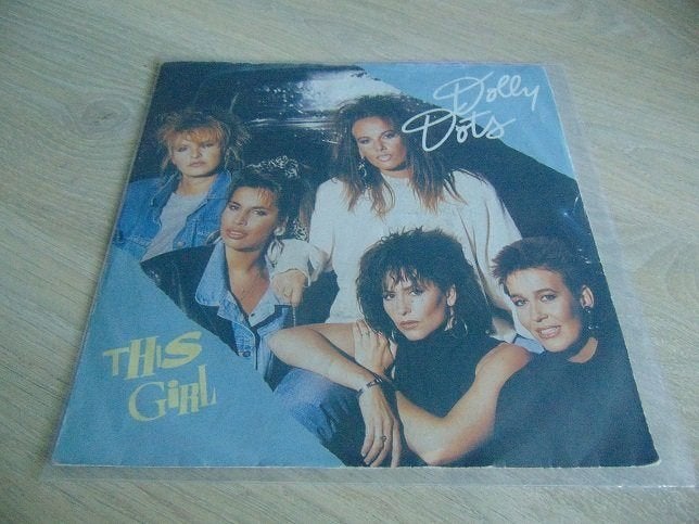 Partij Dolly Dots Vinylsingles, Cd's en Dvd's, Vinyl | Nederlandstalig, 7 inch, Ophalen of Verzenden, Fotohoes, Pop