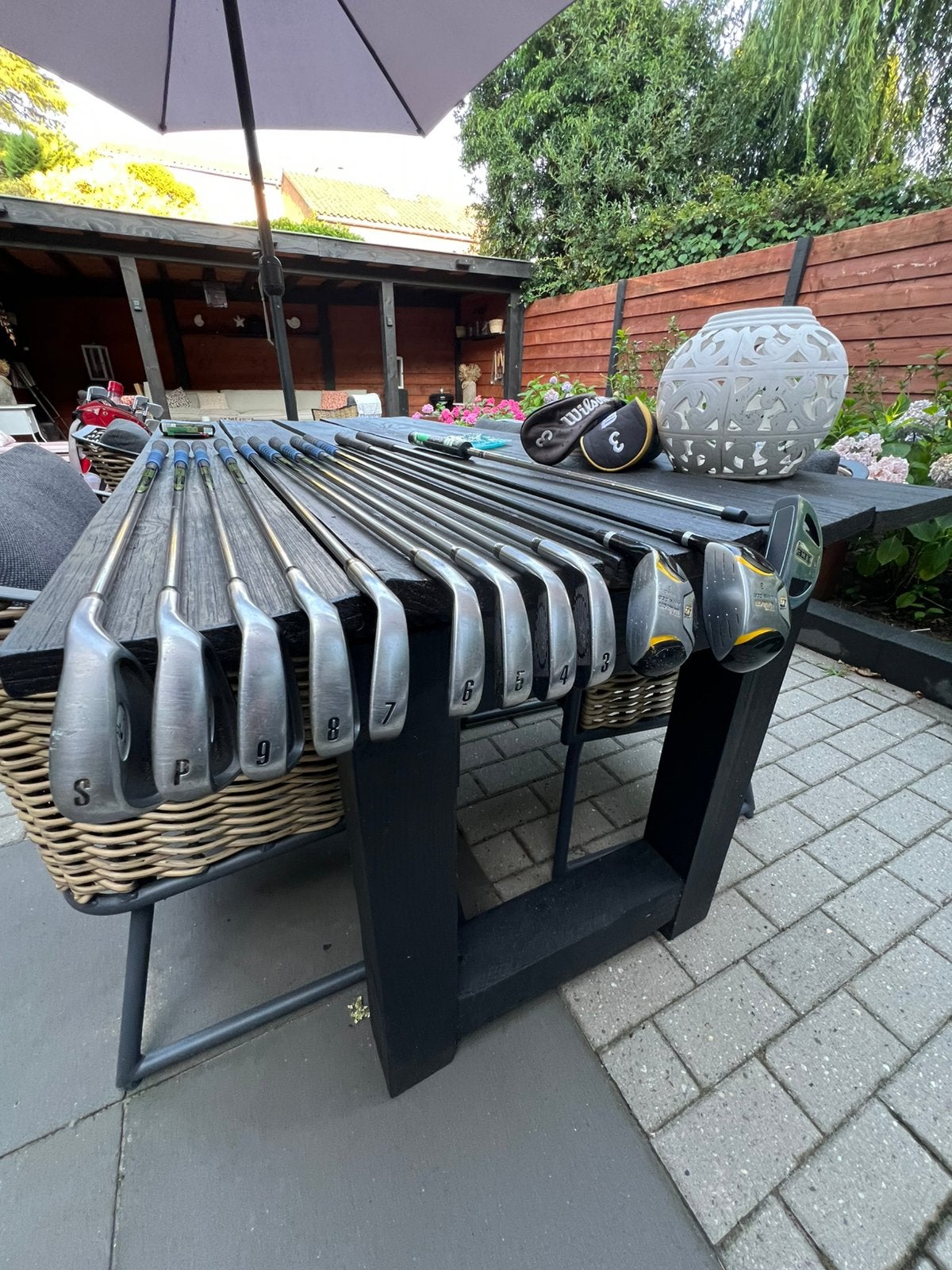 King cobra golfset, Sport en Fitness, Golf, Ophalen of Verzenden, Gebruikt, Set