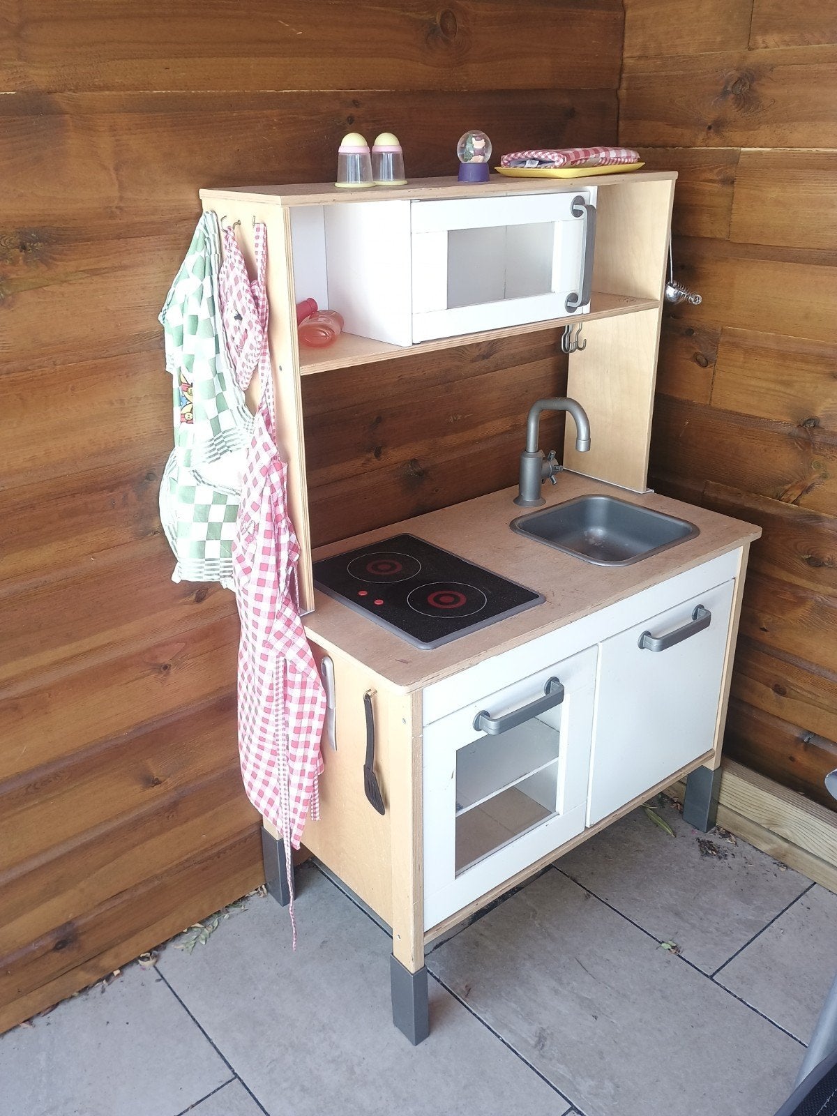 Ikea duktig speelkeuken met accessoires en speelgoedeten, Ophalen, Gebruikt, Meisje