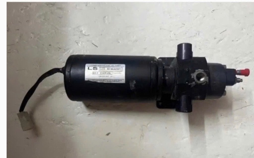 LS Groupe RV2 24 volt hydraulische pomp, Ophalen, Gebruikt, Motor en Techniek