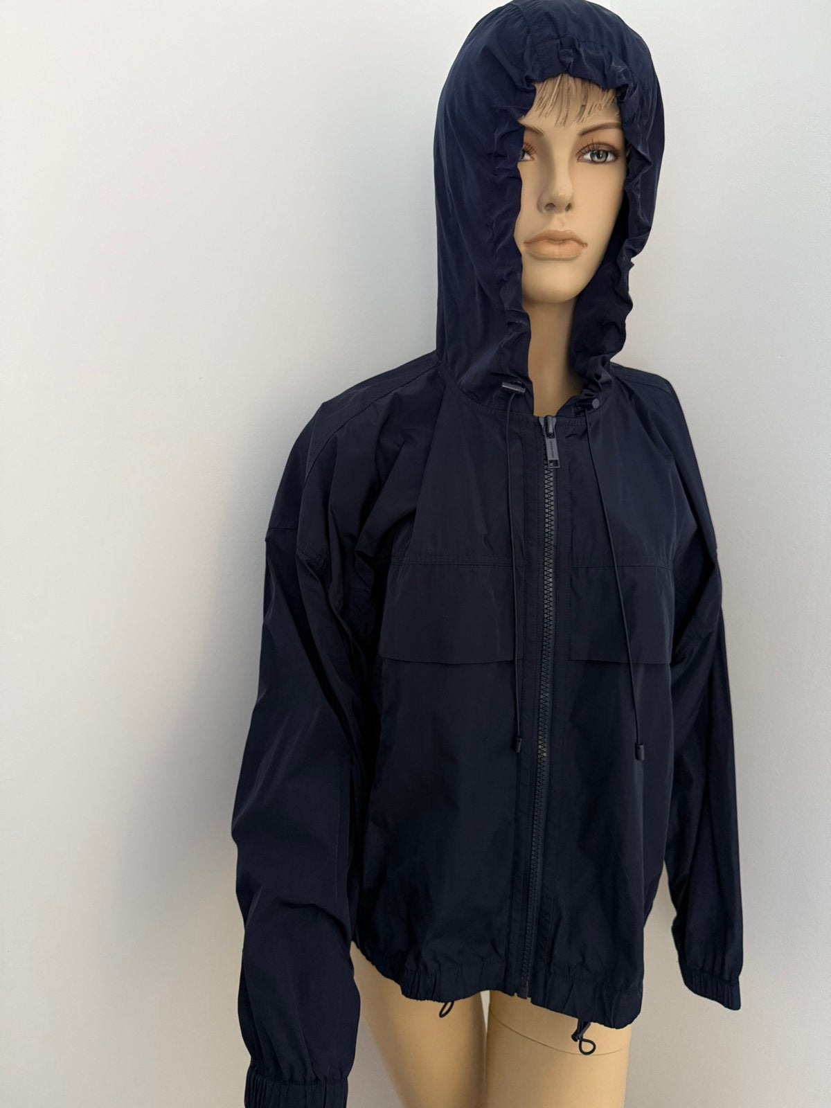 Blauwe michael kors jas jasje zomers L 42/44, Ophalen of Verzenden, Zo goed als nieuw, Maat 42/44 (L), Blauw