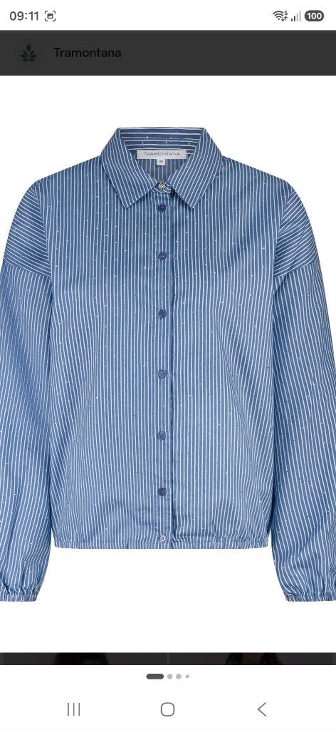 Gezocht: tramontana blouse blauw wit gestreept, Kleding | Dames, Blouses en Tunieken, Ophalen of Verzenden, Zo goed als nieuw