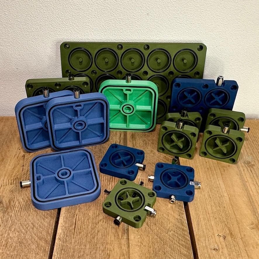 CNC Router Vacuum Pads 65x65 mm - 4 pieces, Ophalen of Verzenden, Nieuw