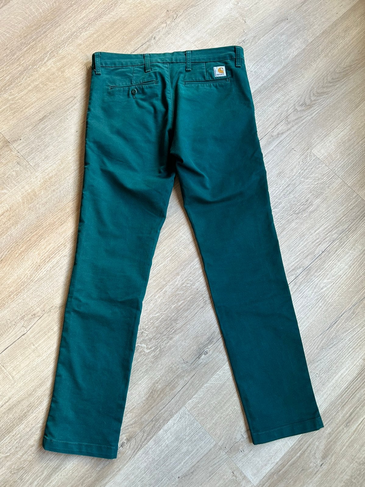 Carhartt sid pant 32/32 donkergroen zgan, Ophalen of Verzenden, Zo goed als nieuw, Groen