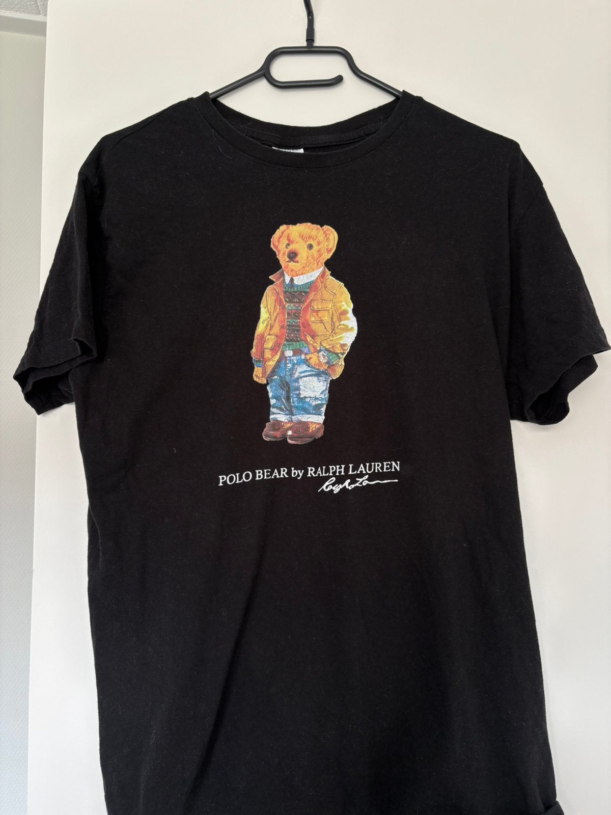 Tshirt, Ophalen of Verzenden, Zo goed als nieuw, Maat 48/50 (M), Zwart