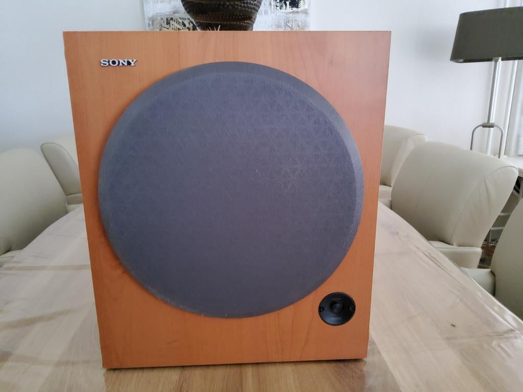 Sony subwoofer SA-WM500, Audio, Tv en Foto, Luidsprekers, Ophalen, 120 watt of meer, Subwoofer, Sony