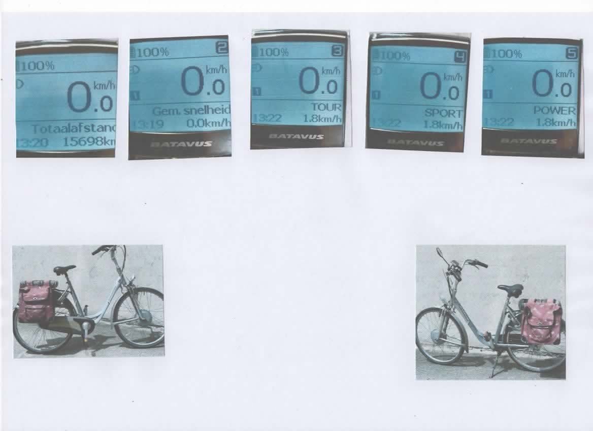 Batavus elektrische fiets met 15698km op de teller, Ophalen of Verzenden, Gebruikt, Batavus