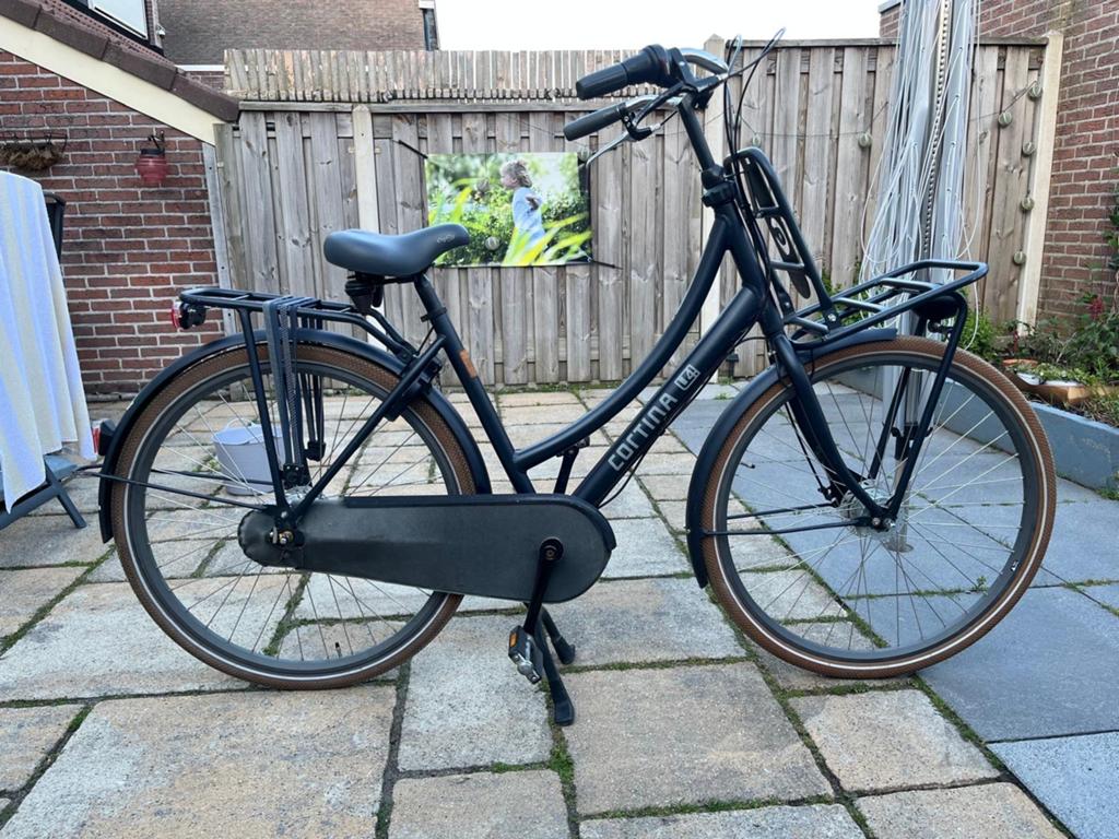 Cortina U4 Transportfiets maat 57 - Recent onderhoud gehad, Ophalen of Verzenden, Gebruikt, Overige merken