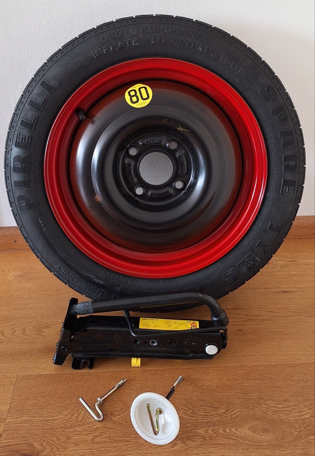 Reservewiel Ford Focus (nieuw) 15" 4 gaats, Ophalen of Verzenden, Gebruikt