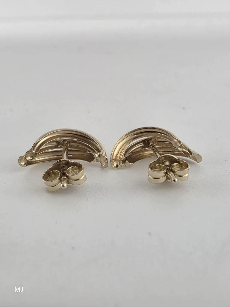 Gouden oorknopjes                                        G95, Sieraden, Tassen en Uiterlijk, Oorbellen, Gebruikt, ., Ophalen of Verzenden