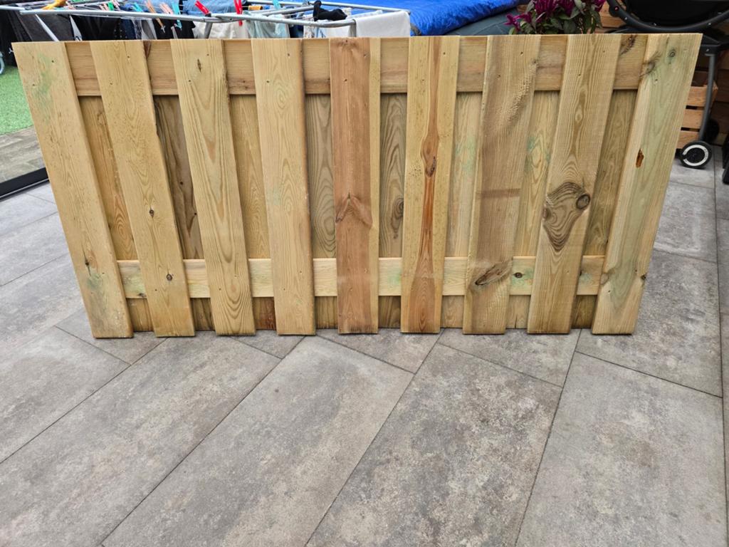 Tuinscherm schutting paneel 90x180 cm, Tuin en Terras, Tuinschermen, Ophalen