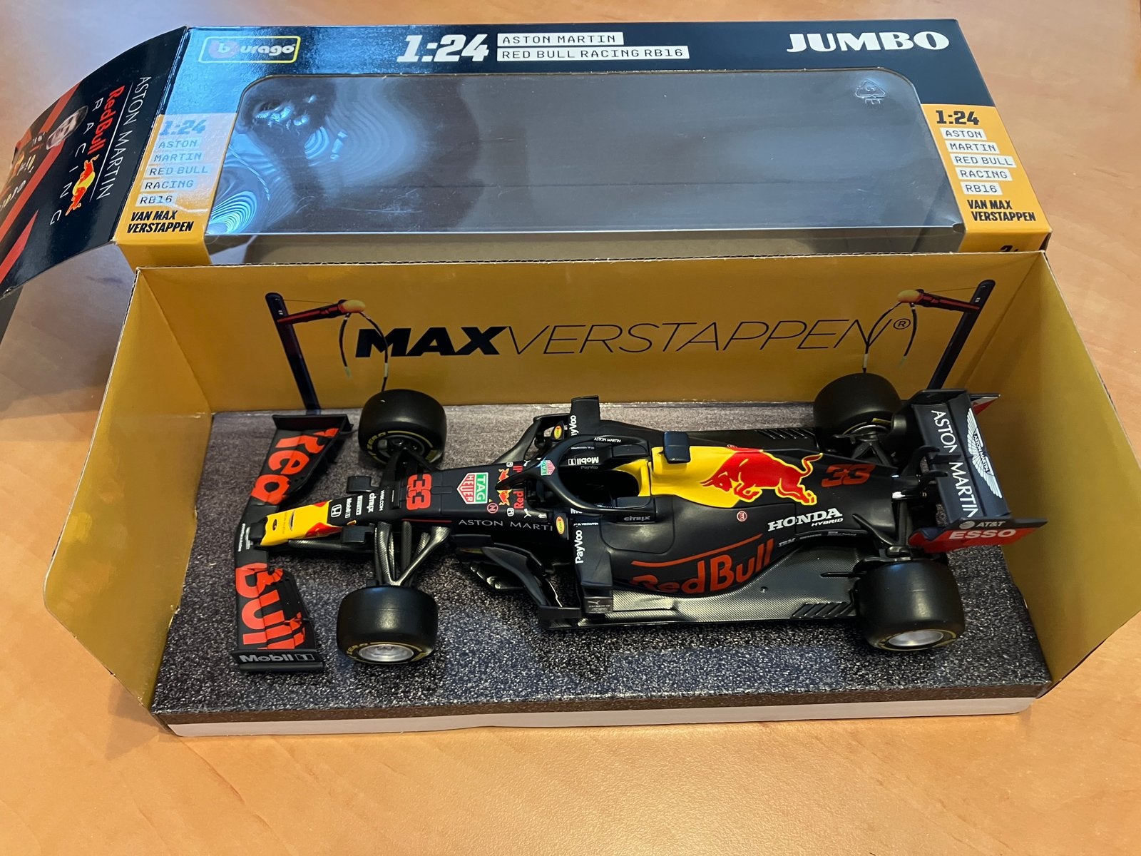 Max Verstappen RB16 - Jumbo schaalmodel, Ophalen of Verzenden, Nieuw