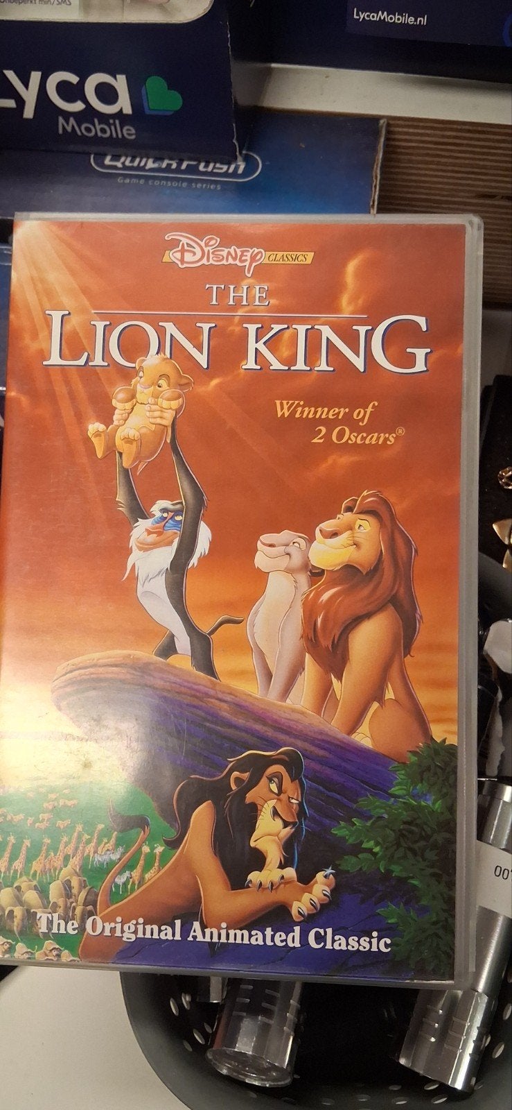 Disney Classics: The Lion King VHS - Nederlands Ondertiteld, Nederlands ondertiteld, Gebruikt, Alle leeftijden, Kinderfilm