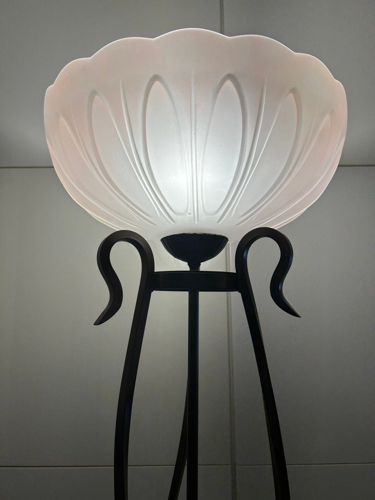 Klassieke vloerlamp 190 cm hoog, Ophalen, Zo goed als nieuw, Glas, 150 tot 200 cm