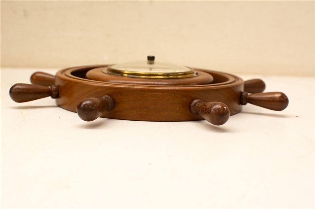 Barometer in de vorm van een stuurwiel 38847, Ophalen of Verzenden, Gebruikt