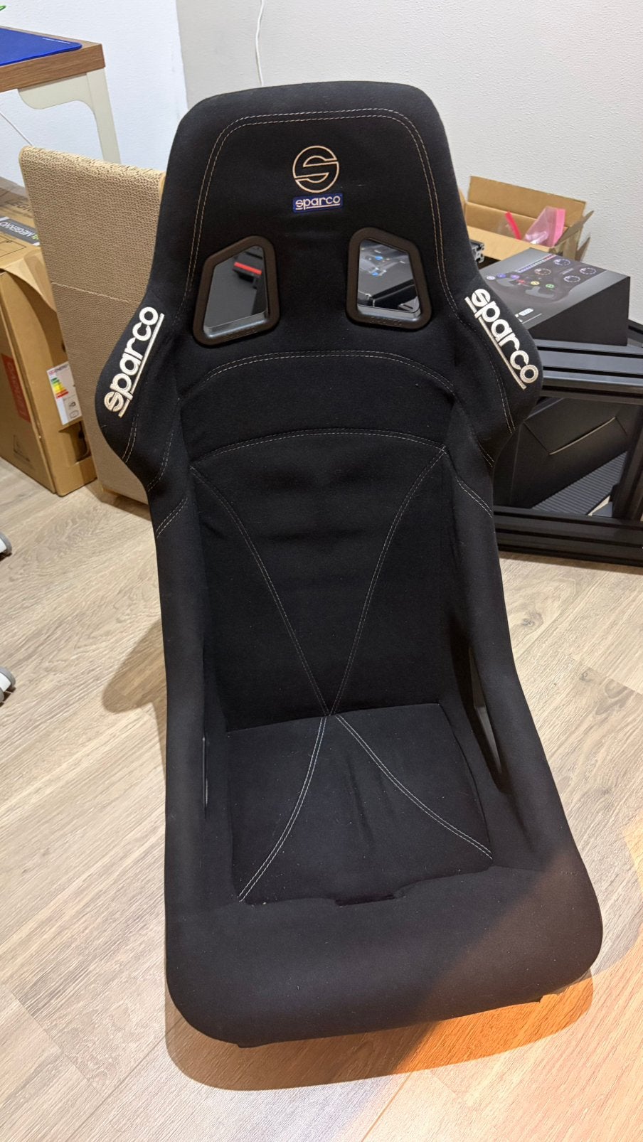 Sparco sprint v kuipstoel, Auto diversen, Autosport-onderdelen, Ophalen, Zo goed als nieuw