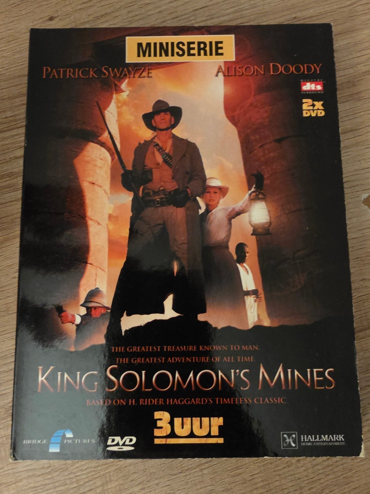 King solomon's mines , mini serie, Cd's en Dvd's, Alle leeftijden, Ophalen of Verzenden, Zo goed als nieuw