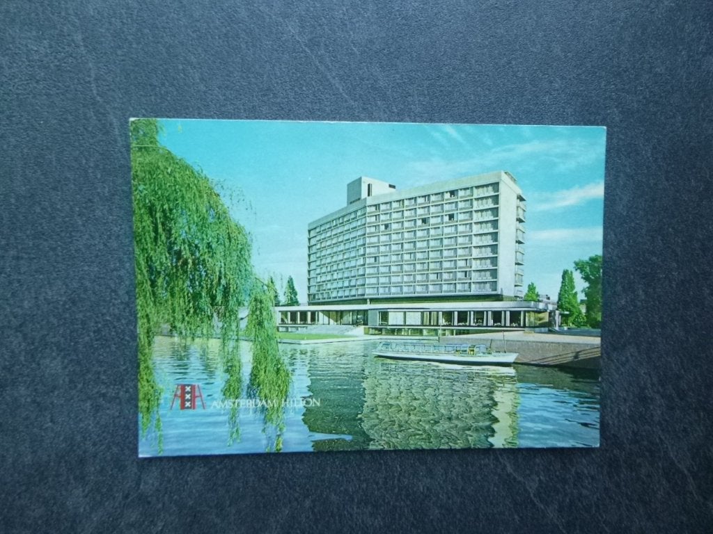 Amsterdam, Hilton hotel/boot, Verzamelen, Verzenden, 1980 tot heden, Ongelopen, Noord-Holland