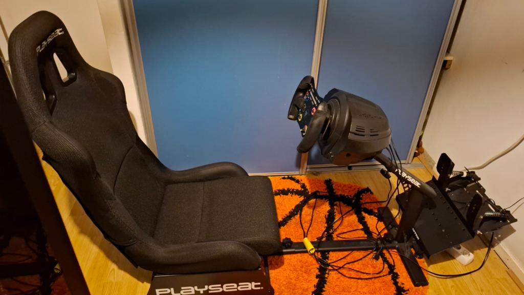 Thrustmaster t300 met open wheel add on+pedalen, Ophalen, Racestuur, Gebruikt, PlayStation