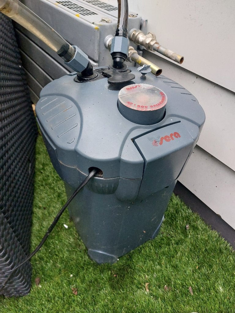 aquariumfilter, Ophalen of Verzenden, Pomp, Gebruikt, Sera