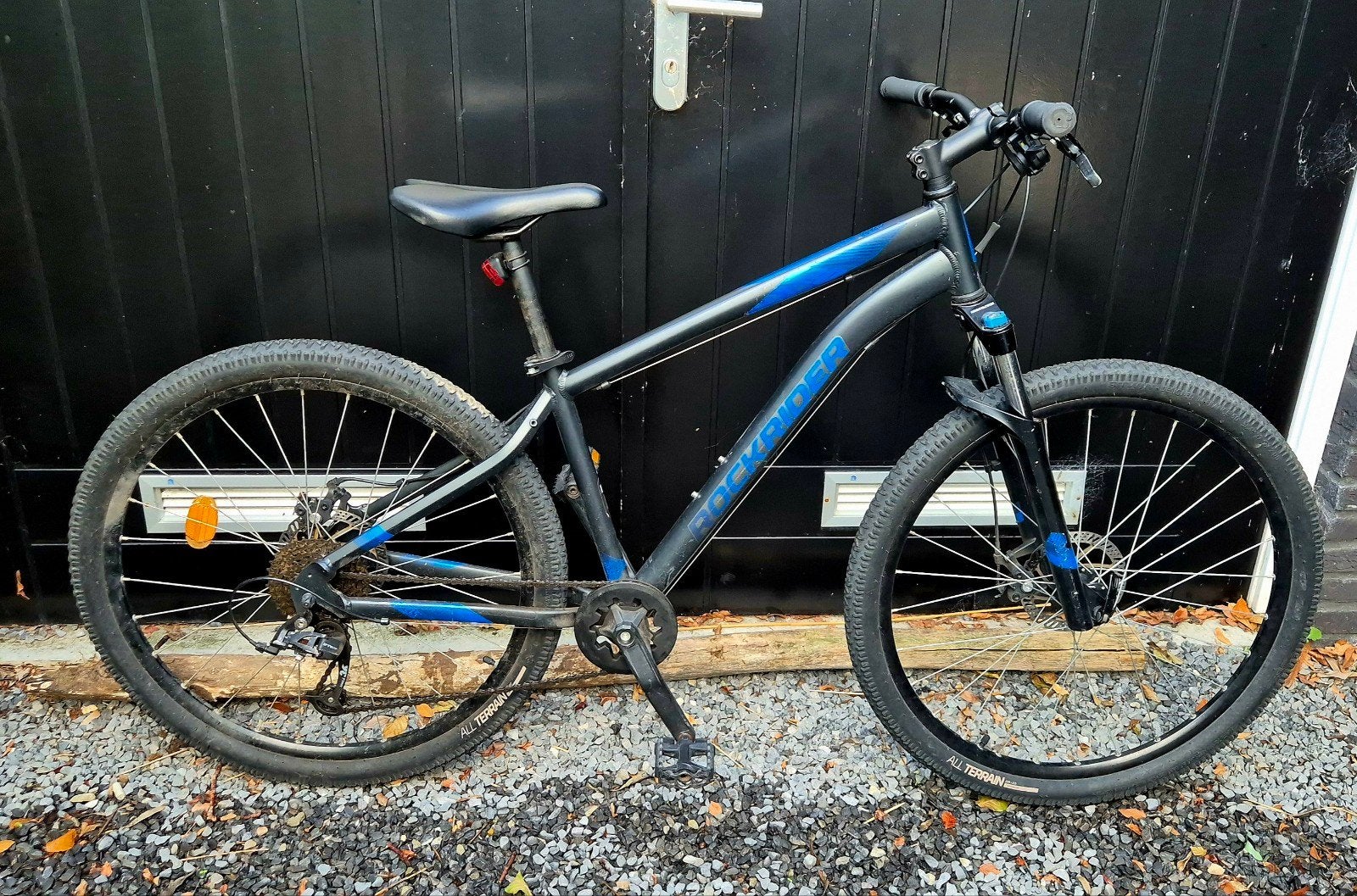Rockrider ST 120 Mountainbike – Maat M (27.5 inch) Matzwart, Gebruikt, Hardtail, Heren, Schijfrem