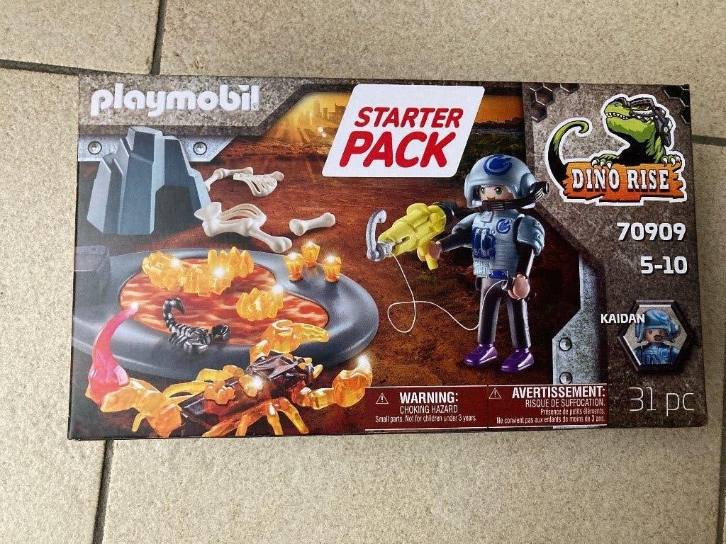Playmobil Dino Rise gevecht tegen de vuurschorpioen 70909, Ophalen of Verzenden, Nieuw