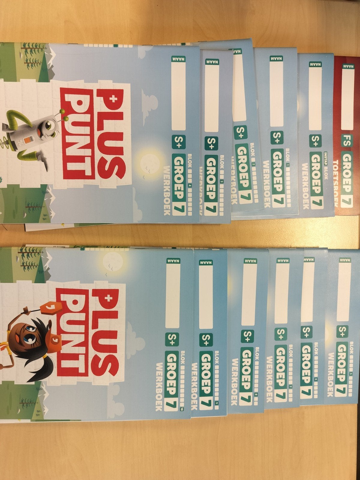 Pluspunt basisonderwijs werkboeken groep 7 complete set, Boeken, Schoolboeken, Overige vakken, Malmberg, Nieuw, Ophalen of Verzenden