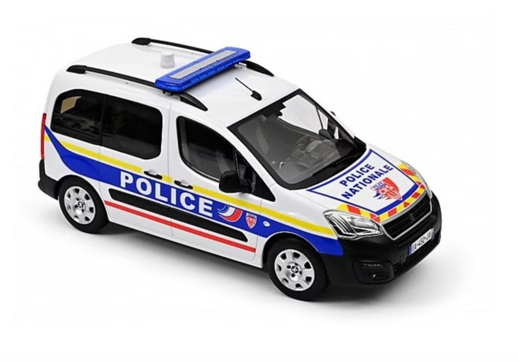 Peugeot Partner '17 Police CRS lim.ed 1/18 NOREV ref. 184892, Hobby en Vrije tijd, Verzenden, Nieuw, Auto, Norev