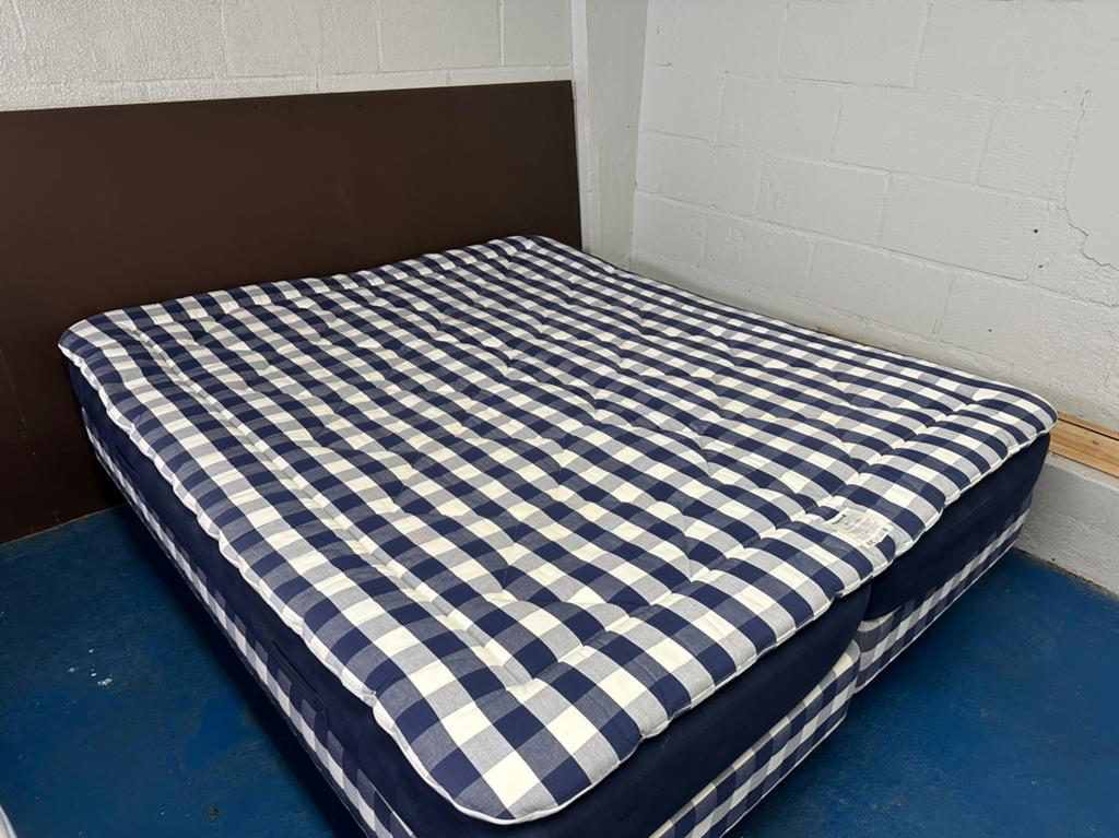 Hästens vlak en elektrische boxspring-180x210-enorme korting, 210 cm, Tweepersoons, Ophalen of Verzenden, Zo goed als nieuw