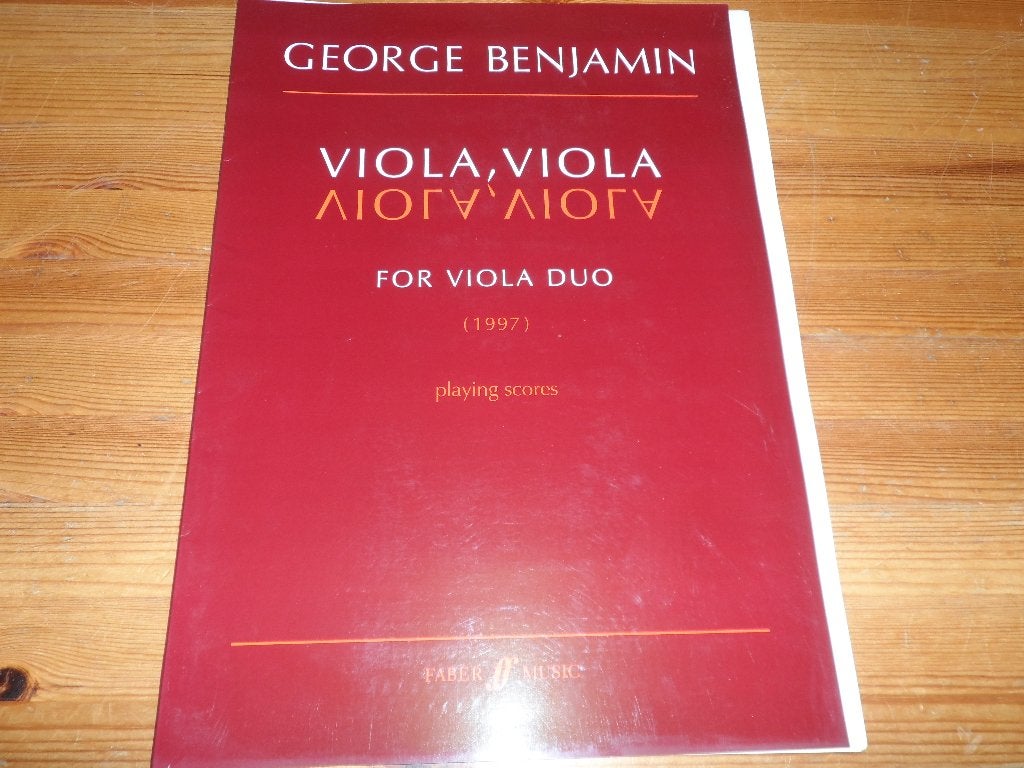 George benjamin - viola viola, Muziek en Instrumenten, Klassiek, Ophalen of Verzenden, Zo goed als nieuw, Viool of Altviool