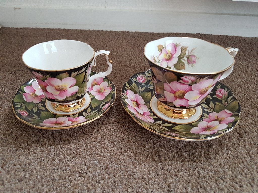 2 X Royal Albert Kop en Schotel!!, Ophalen of Verzenden